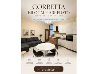 🏡 BILOCALE ARREDATO IN AFFITTO A CORBETTA