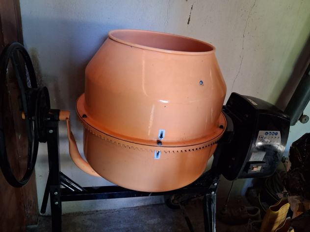 Betoniera elettrica monofase 140 litri - Foto 3