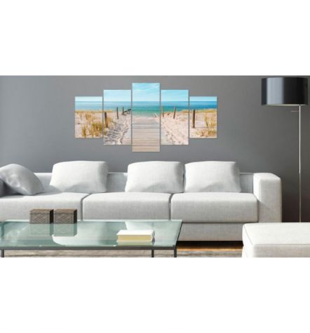 Quadro Spiaggia 100x50 E 200x100 ARREDALACASA - Foto 2