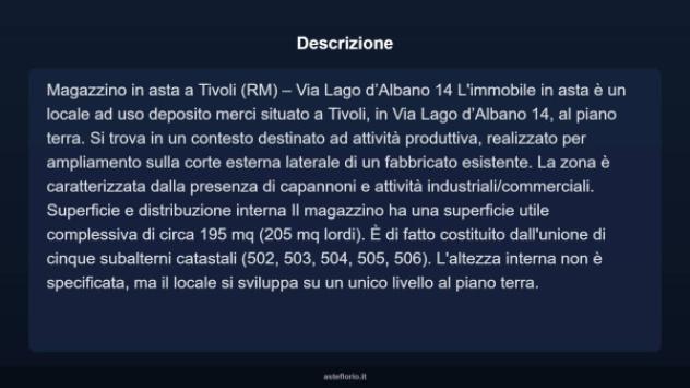 Immobile in asta di 195 m² in vendita a Tivoli - Foto 3