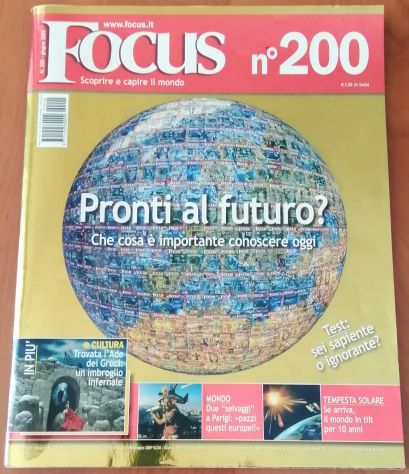 FOCUS n° 200 - Giugno 2009 - Pronti al Futuro? - Foto 6