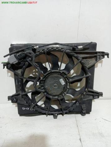 ELETTROVENTOLA RADIATORE CON SUPPORTO 999-U1561355 Raffreddamento  Termico  Raffredamento  Elettroventola HYUNDAI - i 10 - 2013  2019