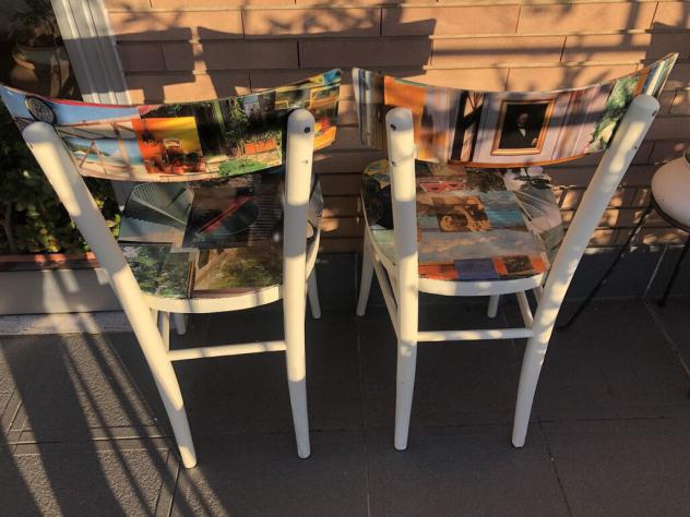 Sedie Patchwork pezzi unici 4 - Foto 4