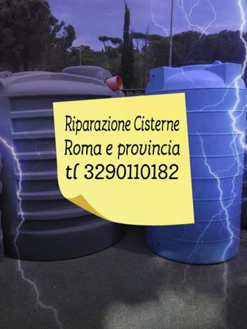 Riparazione cisterne ,serbatoi (saldatura) polietilene