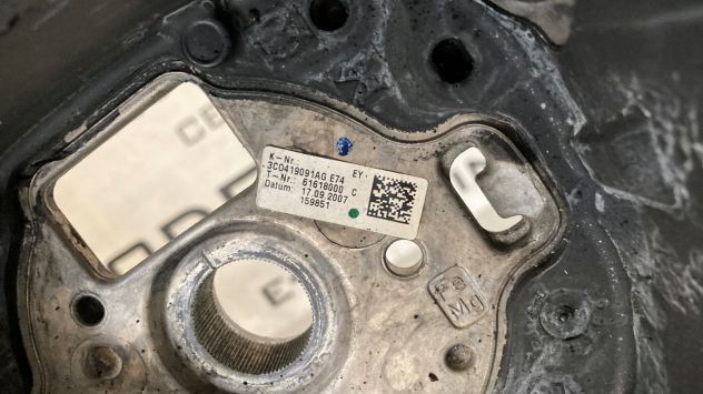 Volante in pelle Volkswagen B6 del 2007 (3C0419091AG) - Foto 3