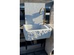 Lavello lavandino in pietra granito 50 cm