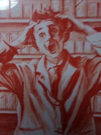 pubblicità farmaceutica su mattonella in ceramica - vintage - Foto 2