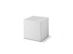 Pouff per arredo giardini esterno cod 9004 color bianco