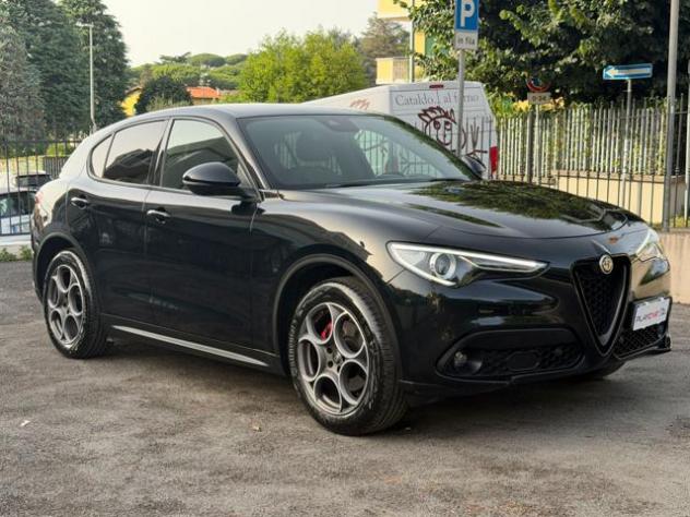 ALFA ROMEO Stelvio 2.2 TD 190CV Q4 SPRINT T.BLACK+NAVI+PELLE+R.CAM!! rif. 23940364 - Foto 3