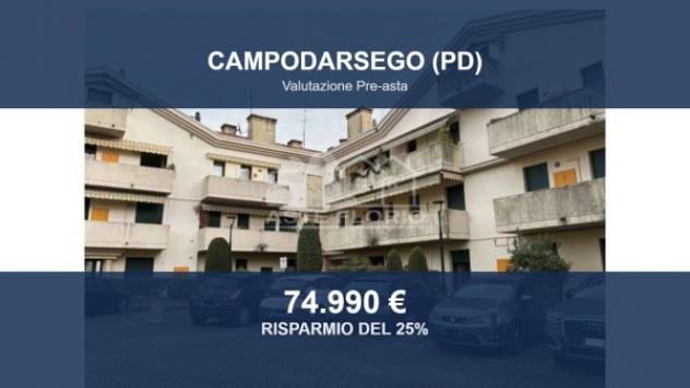Immobile in asta di 90 m², box auto in vendita a Campodarsego
