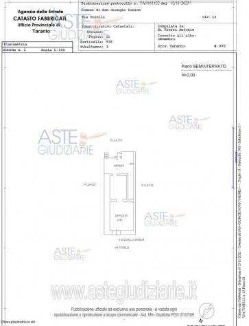 IMMOBILI-IMMOBILE RESIDENZIALE-Via Toselli 13, 74027 San Giorgio Ionico TA, Italia - Foto 3