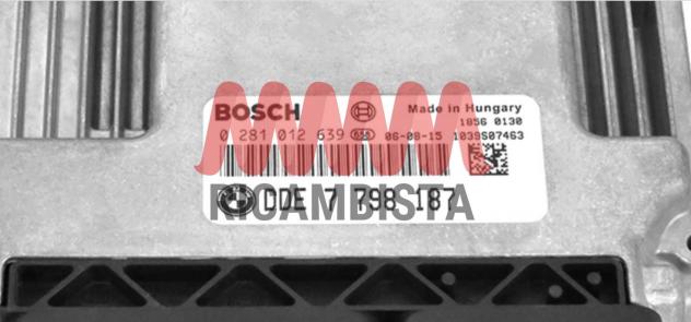0281012639 BMW 320 2.0d centralina motore Bosch - Foto 2