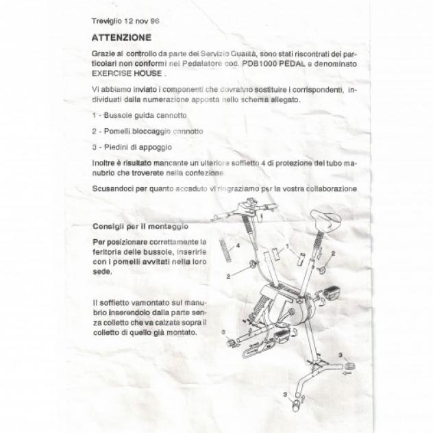 Kit piedini di appoggio e pomello bloccaggio canotto sella ciclette epoca - Foto 2