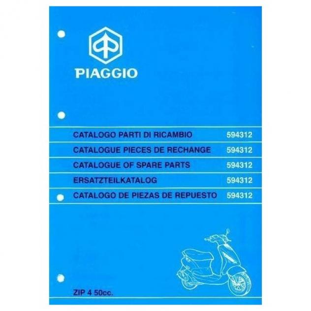 Catalogo ricambi scooter Piaggio Zip 50 a 4 tempi
