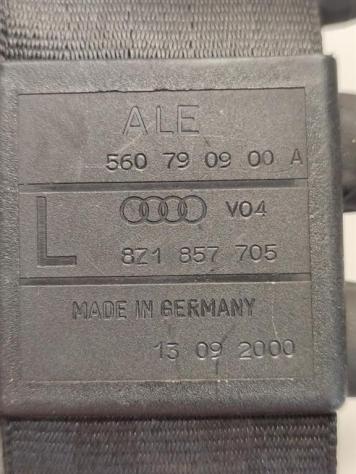 CINTURA DI SICUREZZA ANTERIORE SINISTRA AUDI A2 Serie (8Z0) 8Z1857705 AUA (0005) - Foto 3