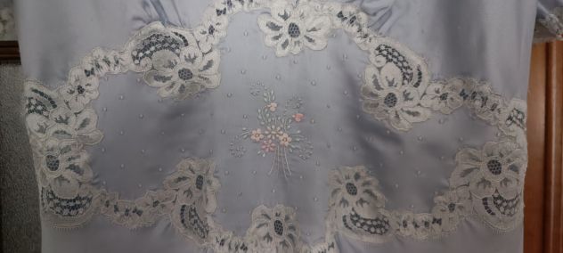 Camicia da notte estiva ricamata a mano taglia 48 - Foto 3