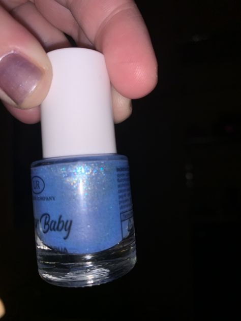 SMALTO NUOVO ALL’ACQUA PER BAMBINE SEMI TRASPARENTE CON GLITTER PICCOLI”LR WONDE - Foto 6