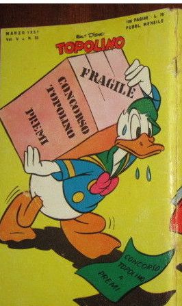 TOPOLINO CERCO VECCHI NUMERI.