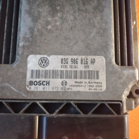 Centralina motore Volkswagen Golf 5 2.0 TDI (BKD) codice 0281011672 - Foto 6