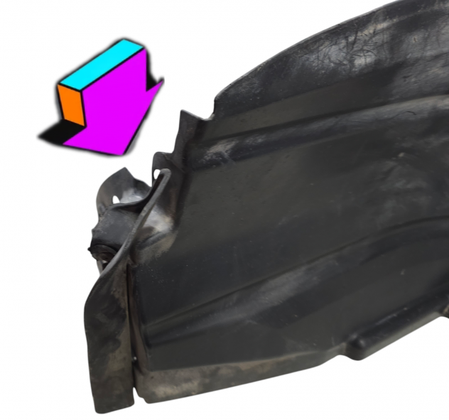 PASSARUOTA ANT SX TOYOTA Yaris Serie 53876-0D120 (0811) - Foto 8