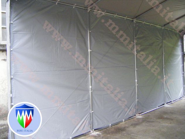 Tendoni uso magazzino 8 x 12 Velcro Sistem 4.00 mt. - Foto 3
