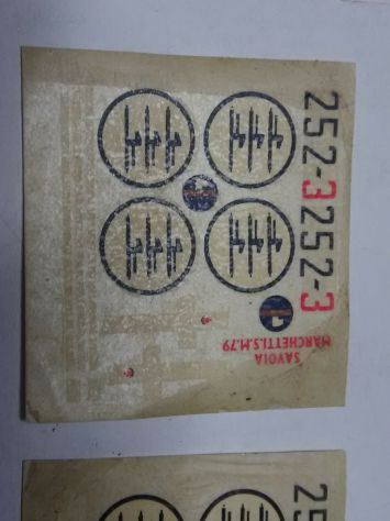 Savoia Marchetti SM79 - decalcomanie originali vintage - Foto 2
