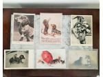 Mini collezione Cani  Bassotti cartoline d'epoca n