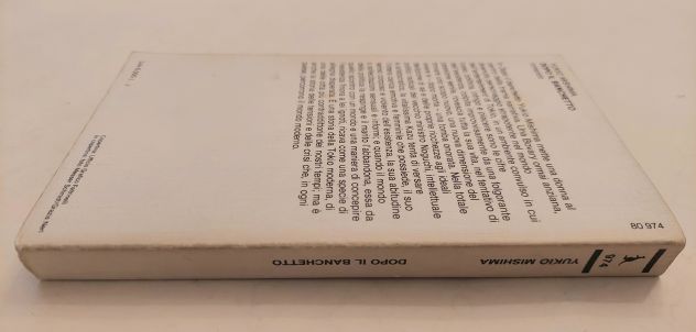 Dopo il banchetto di Yukio Mishima 1°Ed.Feltrinelli, novembre 1982 perfetto - Foto 4