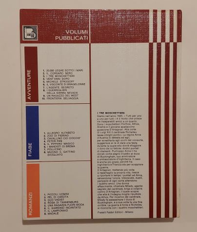I tre moschettieri di Alessandro Dumas Ed. Fratelli Fabbri Editori, Milano 1972 - Foto 2