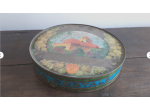 scatola di latta cassata postale palermo antica vintage pubblicitaria anni 20