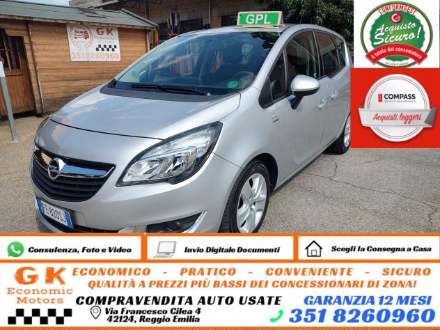 Opel Meriva 1.4 Turbo 120CV Design Edition, BENZINAGPL, OK NEOPATENTATI, GARANZIA L.12 MESI