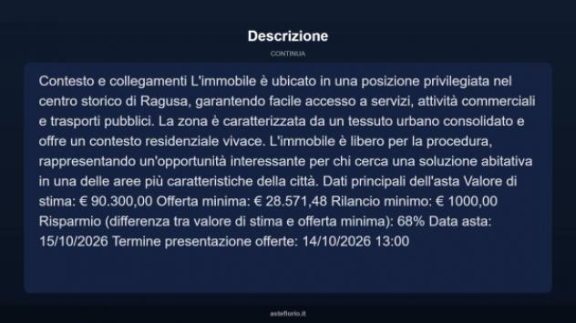Immobile in asta di 70 m² in vendita a Ragusa - Foto 12