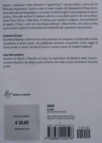 Libro letteratura scuola superiore Boccaccio Racconta 9788882440596 - Foto 2