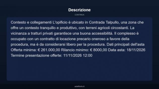 Immobile in asta di 1810 m² in vendita a Santeramo in Colle - Foto 10