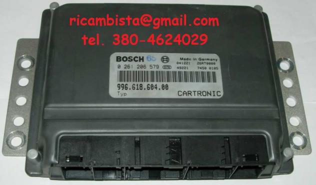 Porsche Boxter 986 2.7 centralina motore Bosch 0261206579 99661860400