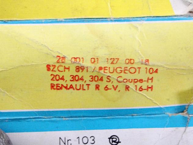 28001011270018 KIT PATTINI GANASCE FERODI POSTERIORI A TAMBURO PEUGEOT 304 1.4 D 33 KW (1978) RICAMBIO NUOVO SZCH 891 - Foto 4