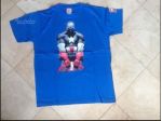 T-shirt originale Marvel di Capitan America NUOVA