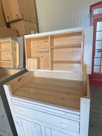 NUOVA MADIA CON PIANO ESTRAIBILE DI LEGNO MASSELLO - Foto 9