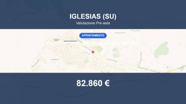 Immobile in asta di 130 m², box auto in vendita a Iglesias