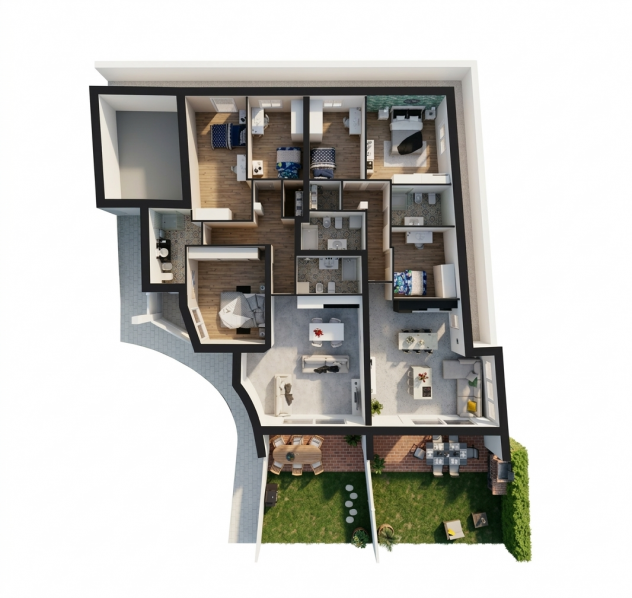 Appartamento in vendita a Ponsacco 100 mq Rif: 1407058 - Foto 6