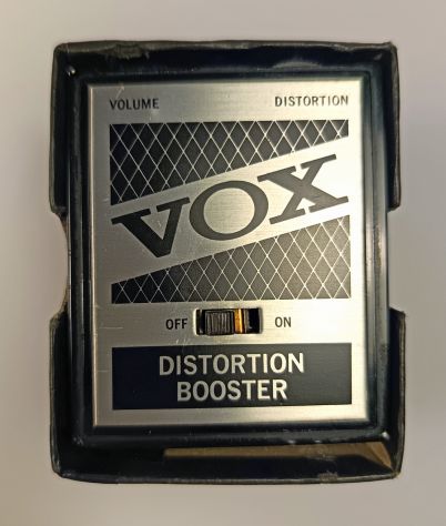 Vintage distorsore, Fuzz Pedal,Vox 8162 Deluxe Distortion Booster 1970 - Foto 2
