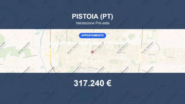 Immobile in asta di 197 m² in vendita a Pistoia