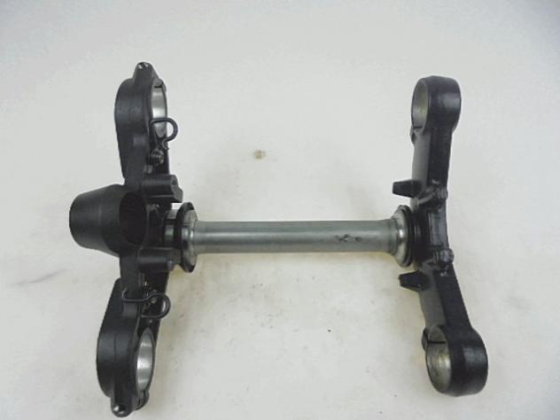 PIASTRE FORCELLA KAWASAKI NINJA 300 ABS ( 2012 - 2017 ) 44037015421 44039005618R FORK PLATES DA RADDRIZZARE - Foto 4