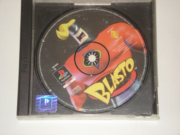blasto video gioco playstation ps 1 2 3 ps1 psx psone pal ita azione no manuale