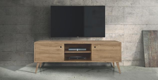 Porta tv abete spazzolato Cod 251M