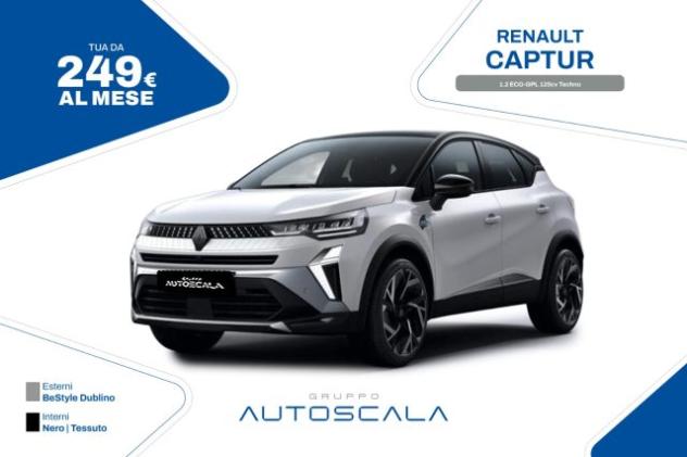 RENAULT Captur 1.2 ECO-GPL 120cv Techno rif. 24227694