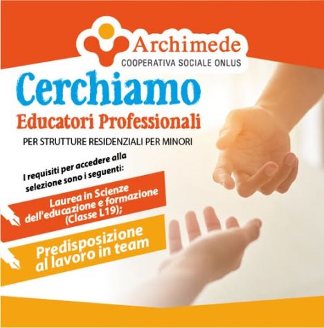 EDUCATORI PROFESSIONALI PER STRUTTURE RESIDENZIALI
