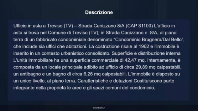 Immobile in asta di 42 m² in vendita a Treviso - Foto 6