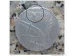 MONETA DA 10 LIRE 1955 DELLA REPUBBLICA ITALIANA con difetto di conio -