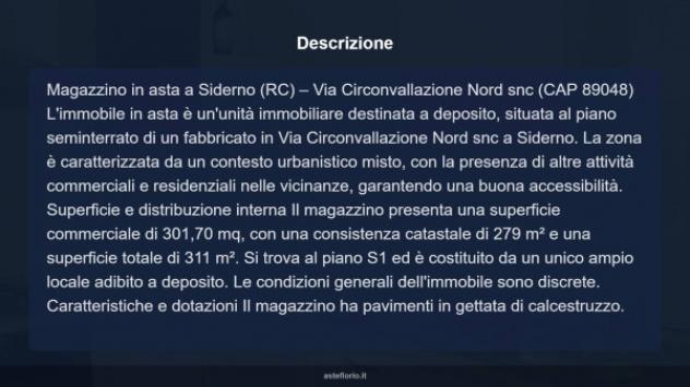Immobile in asta di 301 m² in vendita a Siderno - Foto 7